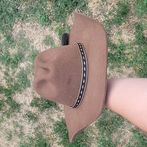 Brown 4x Stetson Buffalo Furr felted size 6 7/8